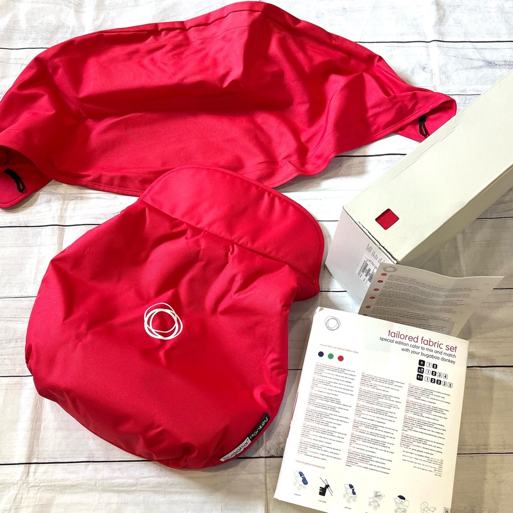 Bugaboo Donkey Tailored Fabric Set: Canopy & Apron
